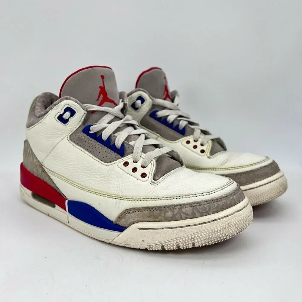 Nike Air Jordan 3 Retro International Flight Men Size 9 Shoes 136064-140